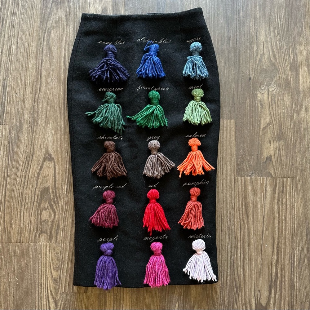 Stella Jean tassel pencil skirt
